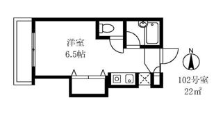 リズ松ヶ丘の間取り画像