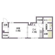 ハルキ押上の間取り画像