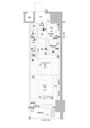 PREMIUM CUBE 亀戸の間取り画像