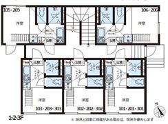 Water BAY夏目坂の間取り画像