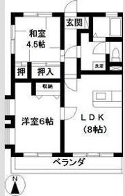 ジュネシオン小出の間取り画像