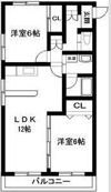 シャトル松井の間取り画像