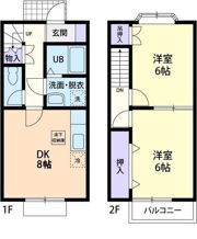PETIT ETOILE Aの間取り画像