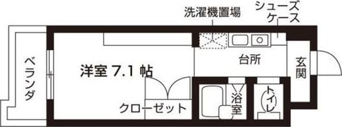 メジログランデ千代田の間取り画像