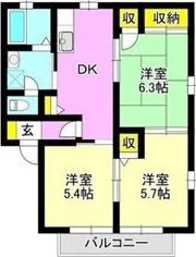 セリエA・Bの間取り画像