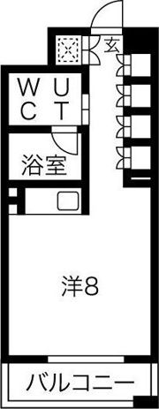 白川公園パークマンションの間取り画像