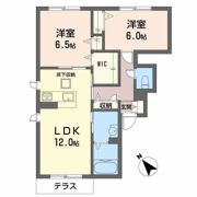シャーメゾンいろはⅢの間取り画像