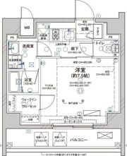 ディアレイシャス大須赤門通本町の間取り画像