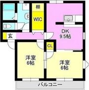ラ・ポールⅠの間取り画像
