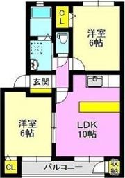 プレリーサンの間取り画像