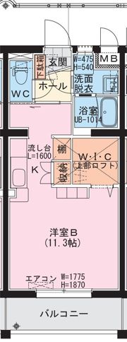 Pissenlit Iの間取り画像