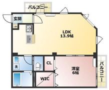 Aquamarine アクアマリンの間取り画像