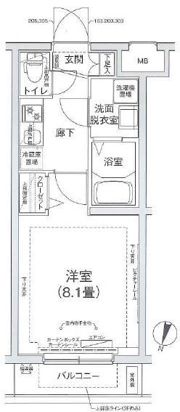 アイルプレミアム向島の間取り画像