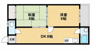 第1ピノキオコーポ（東館）の間取り画像