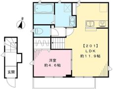 クレストSの間取り画像