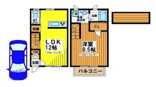 メゾンブランシュの間取り画像