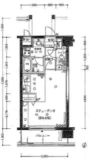 アビテ市ヶ谷五番町の間取り画像
