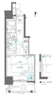 ZOOM錦糸町の間取り画像