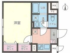 ココキュウブ日暮里公園の間取り画像