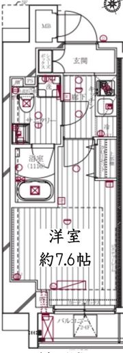 スプレスター浅草寿町の間取り画像