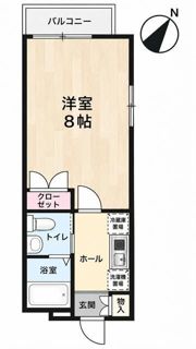 メゾン・ド・カルレ自由が丘の間取り画像