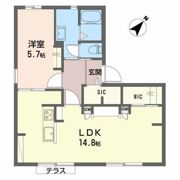 エスコートグリーンの間取り画像