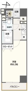 AXAS東京イーストガーデンの間取り画像