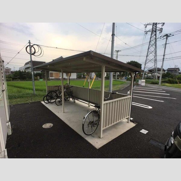 近くに駐輪場あり