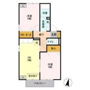 パーチェ Dの間取り画像