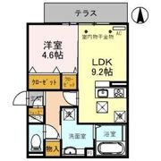 D-ROOM紅雲町Bの間取り画像