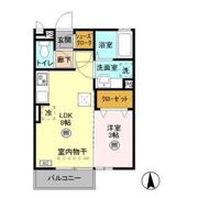 フォンテーヌ Aの間取り画像