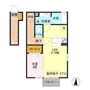 メルヴェーユの間取り画像