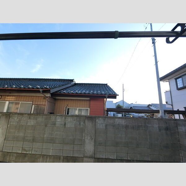 近くにベランダからの眺望です。あり