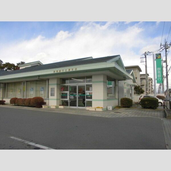 近くに群馬銀行広瀬支店あり