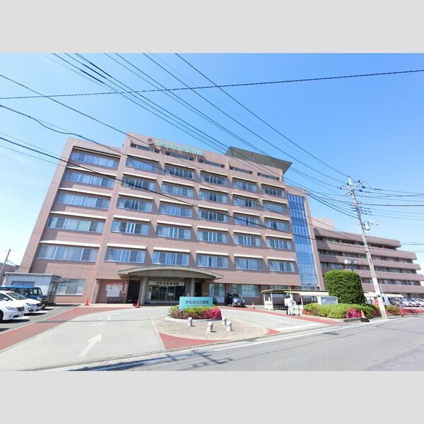 近くに群馬県済生会前橋病院あり