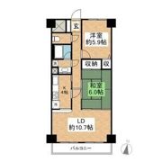 ダイアパレス前橋文京町の間取り画像