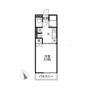 メルローズ朝倉の間取り画像