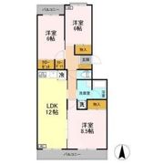 下石倉北ハイツの間取り画像