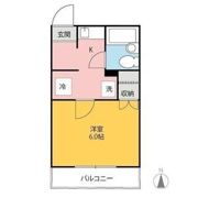 コーポソレイユの間取り画像