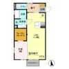ラヴェール天川原の間取り画像