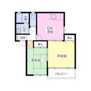 ファミリーハイツAの間取り画像