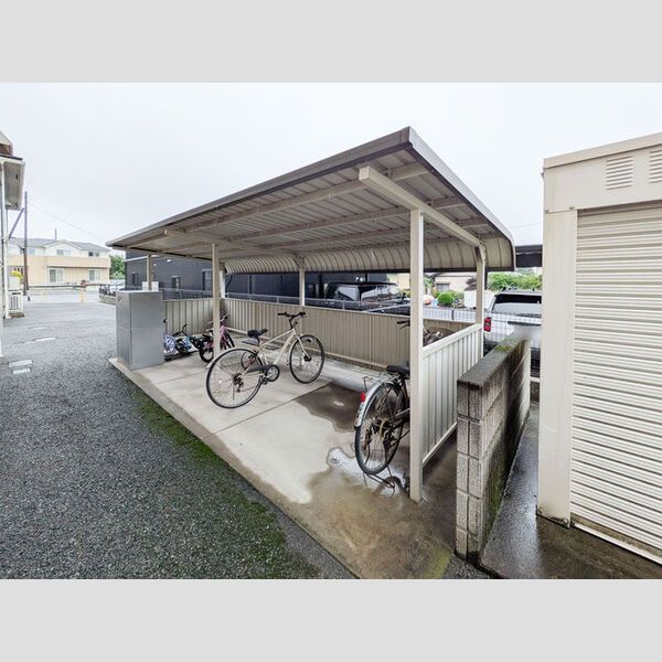 近くに駐輪場あり