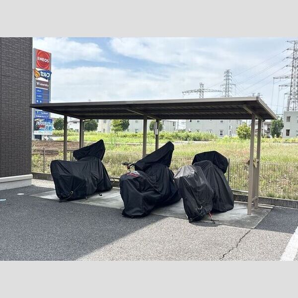 近くに駐輪場あり