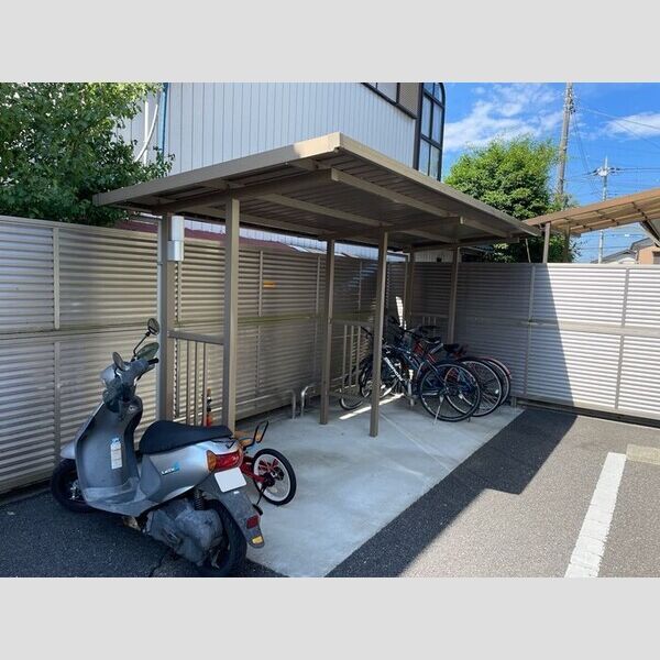 近くに駐輪場あり