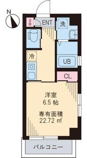 アーク五反田の間取り画像