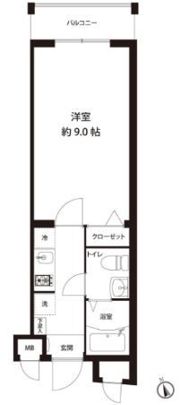 レオーネ馬込の間取り画像