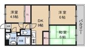 パラディアンフレールの間取り画像