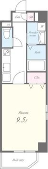 ソレア－ドA・I・Rの間取り画像