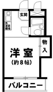ホームリー白金の間取り画像