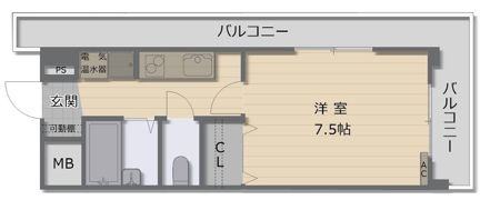 HIYORI-Ⅱの間取り画像